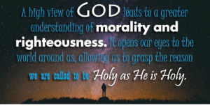 MoralityandahighviewofGod