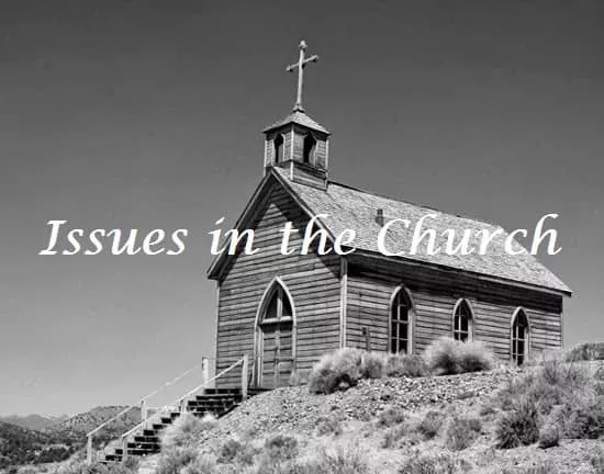 Issuesinthechurch