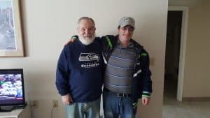 my dad and i