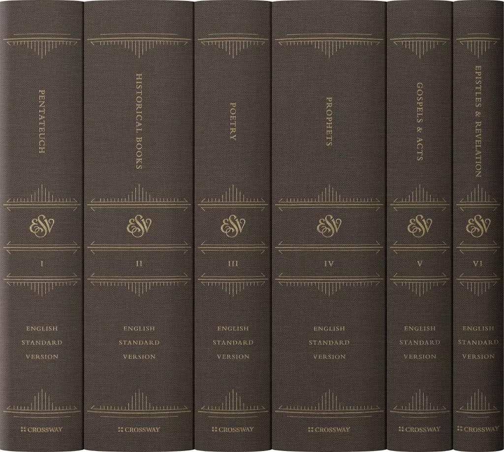 ESV Reader's Bible, 6-volume set (Crossway) | Servants of Grace