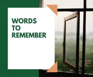 wordstoremember