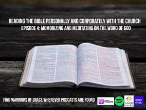 Reading and Memorizing the Bible