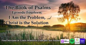 I Am the Problem Christ is the Solution