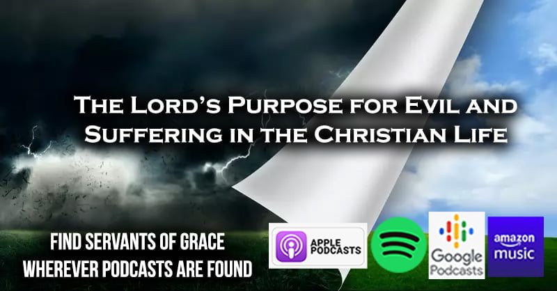 The Lords Purpose for Evil and Suffering in the Christian Life