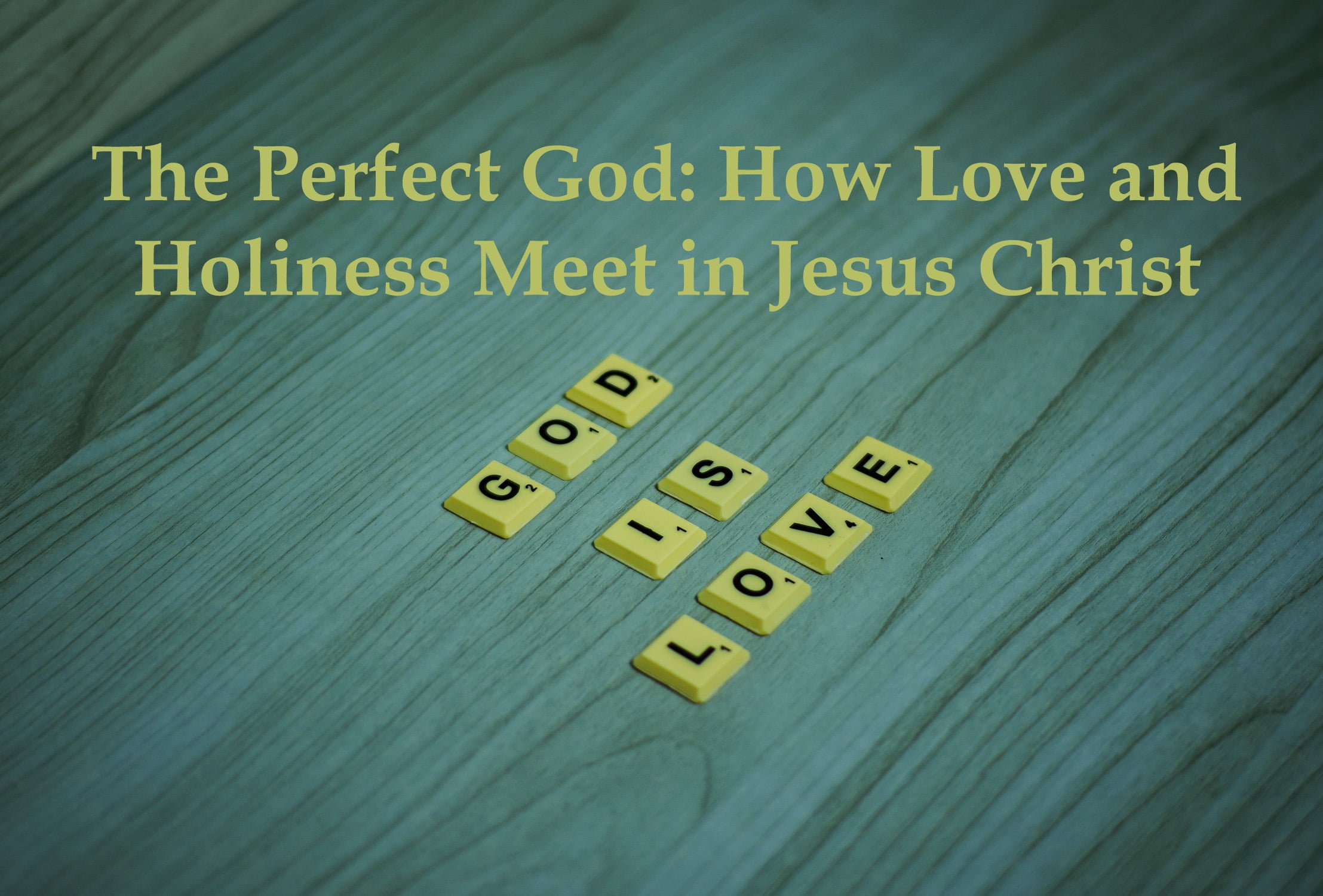 The Perfect God How Love and Holiness Meet in Jesus Christ