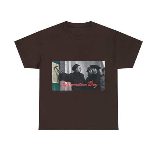 Reformation Day - Martin Luther - Unisex Heavy Cotton Tee