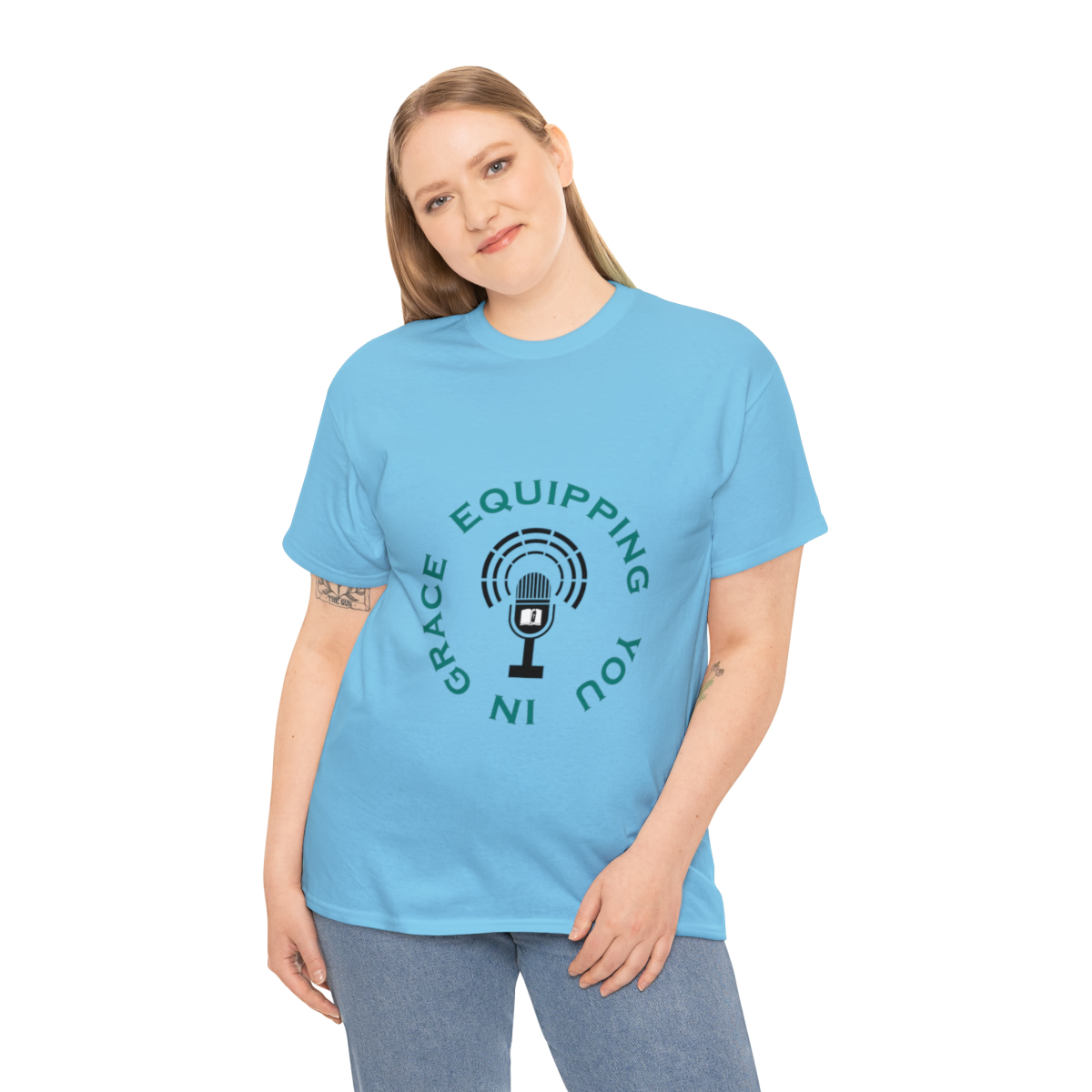 Equipping You in Grace - Unisex Heavy Cotton Tee
