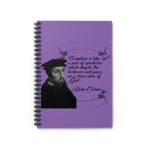 calvin-scripture-is-like-a-pair-of-spectacles-purple-spiral-notebook-ruled-line