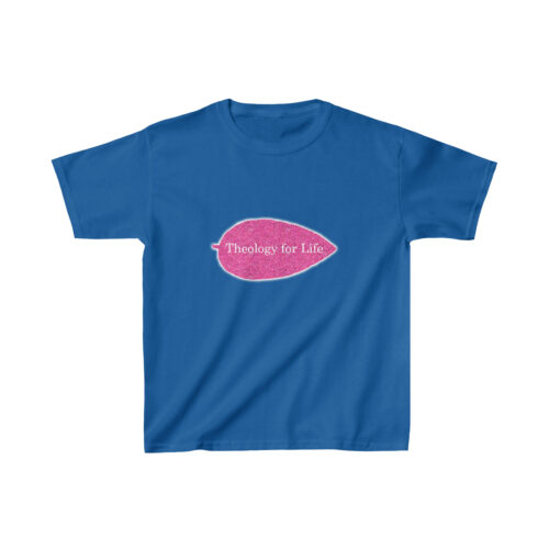 Theology for Life - 2 Tim. 1:9 - Pink Glitter - Girls Heavy Cotton™ Tee