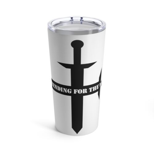 Contending for the Word - White - Tumbler 20oz
