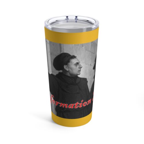 Reformation Day - Martin Luther - Yellow Tumbler 20oz