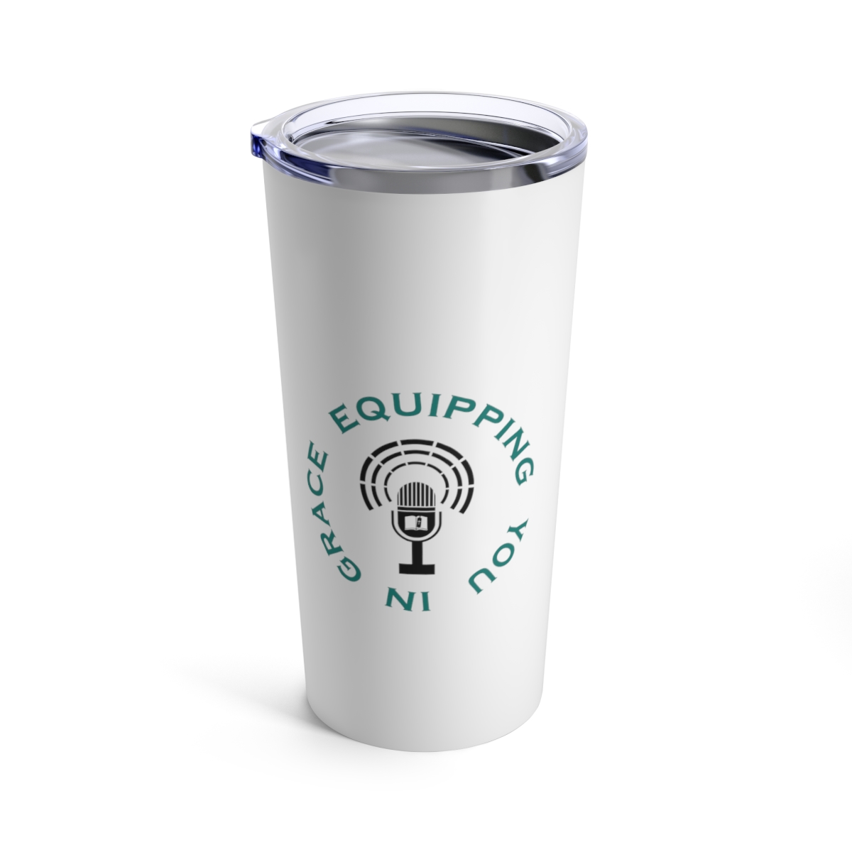 Equipping You in Grace - White - Tumbler 20oz