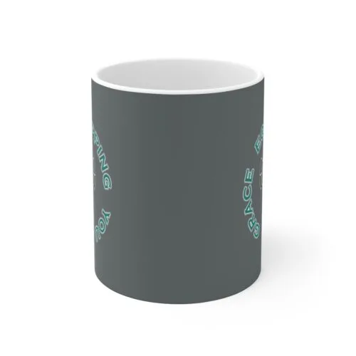 Equipping You in Grace - Gray - Ceramic Mug 11oz