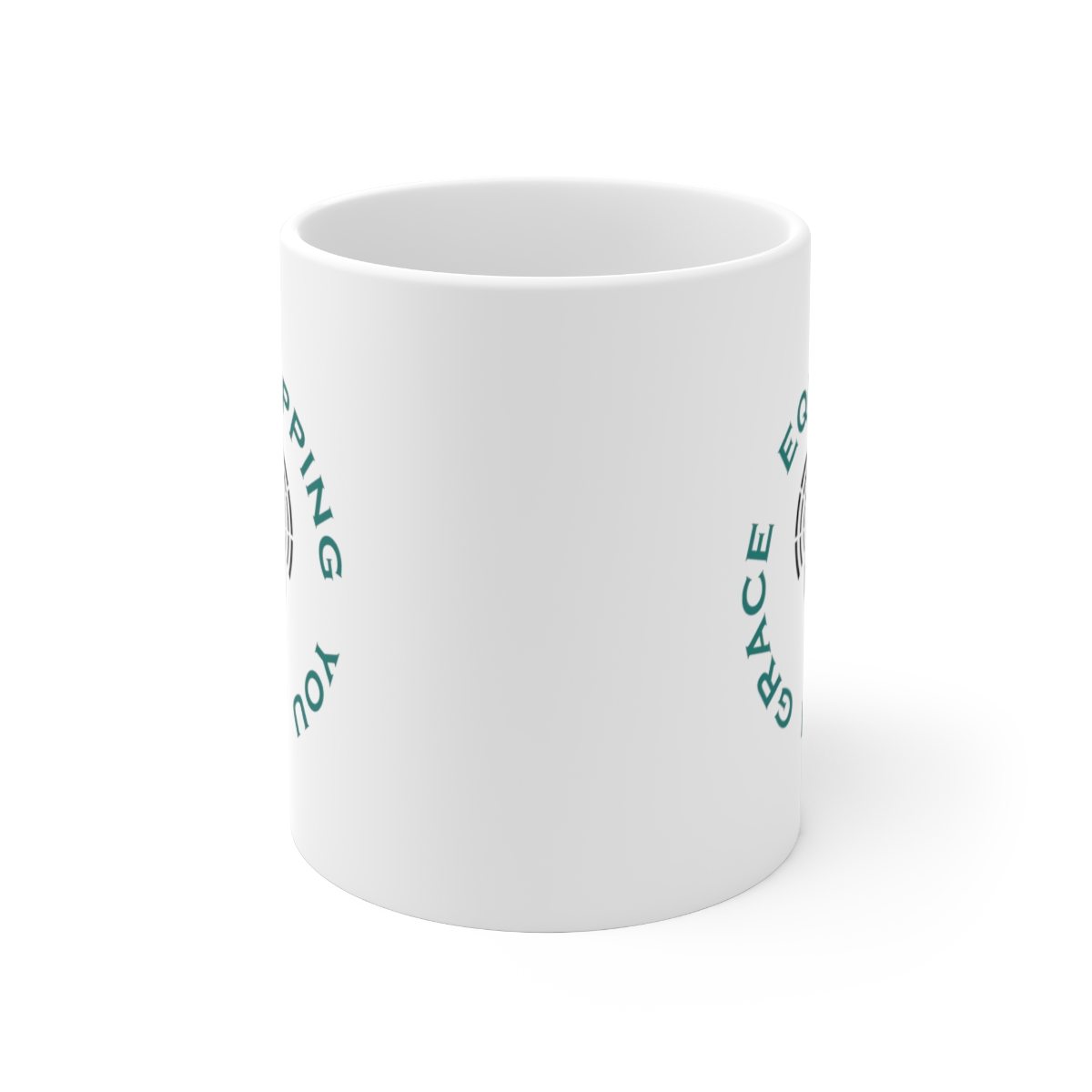 Equipping You in Grace - White - Ceramic Mug 11oz