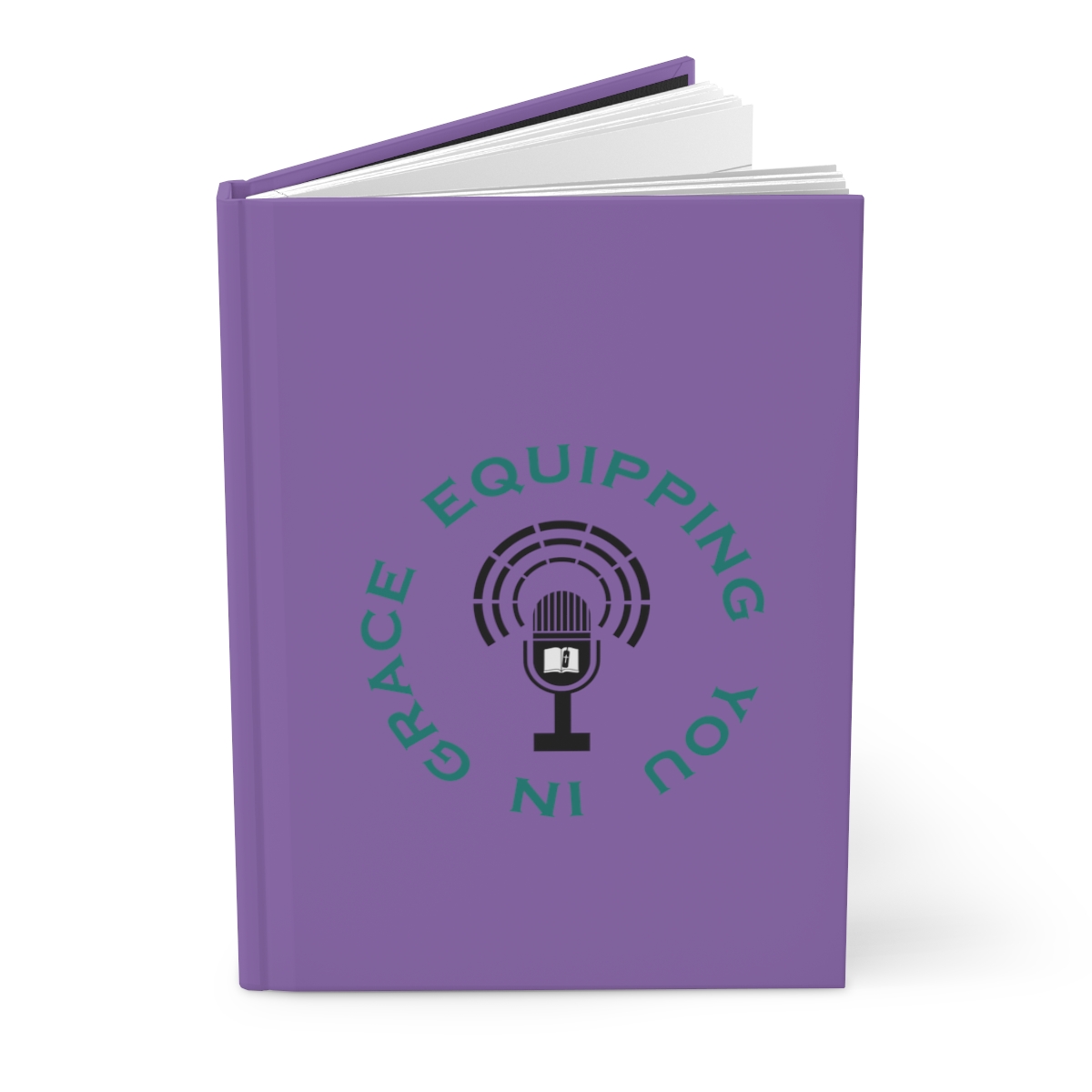 Equipping You in Grace - Purple - Hardcover Journal Matte