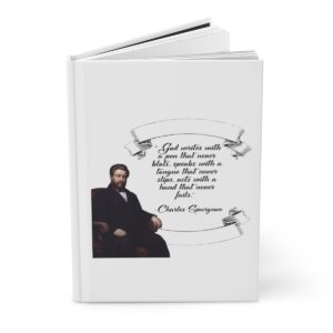 spurgeon-god-writes-with-a-pen-that-never-blots-white-hardcover-journal-matte