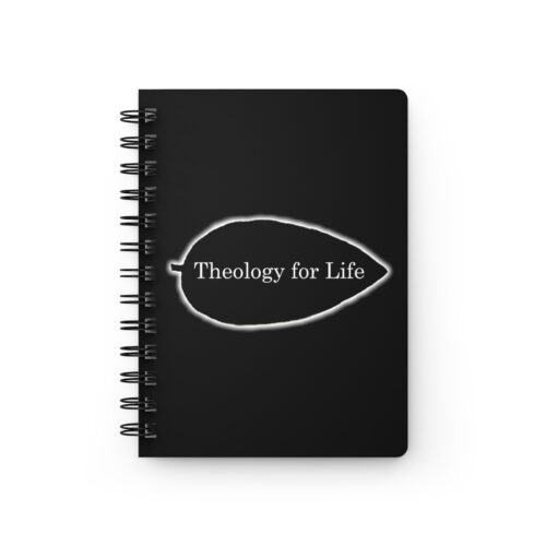 Theology for Life - Black - Spiral Bound Journal