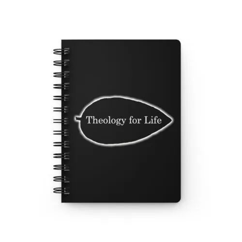 Theology for Life - Black - Spiral Bound Journal