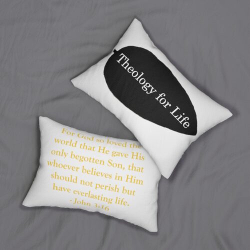 Theology for Life - Spun Polyester Lumbar Pillow