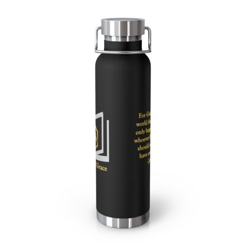 Servants of Grace - John 3:16 - Copper Vacuum Insulated Bottle, 22oz