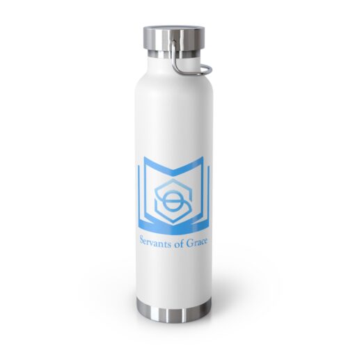 Servants of Grace - 2 Timothy 1:9 - Copper Vacuum Insulated Bottle, 22oz