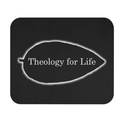 Theology for Life - Black - Mouse Pad (Rectangle)