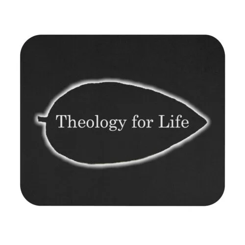 Theology for Life - Black - Mouse Pad (Rectangle)
