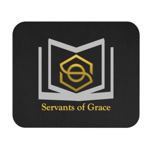 Servants of Grace - Black - Mouse Pad (Rectangle)