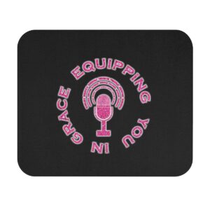 equipping-you-in-grace-black-and-pink-glitter-mouse-pad-rectangle