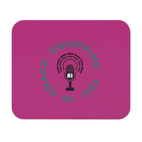 Equipping You in Grace - Pink - Mouse Pad (Rectangle)