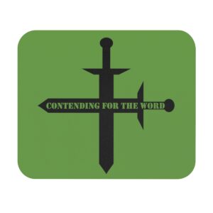 contending-for-the-word-green-mouse-pad-rectangle