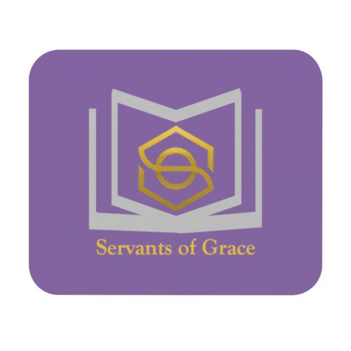 Servants of Grace - Purple - Mouse Pad (Rectangle)