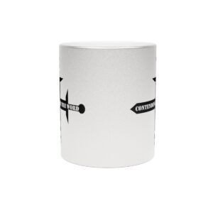 contending-for-the-word-metallic-mug-silvergold