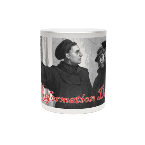 Reformation Day - Martin Luther - Metallic Mug (SilverGold)