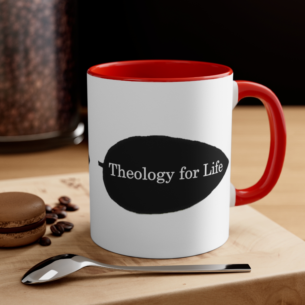 Theology for Life - White - Accent Coffee Mug, 11oz