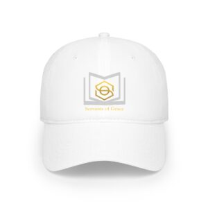 servants-of-grace-white-silver-gold-low-profile-baseball-cap