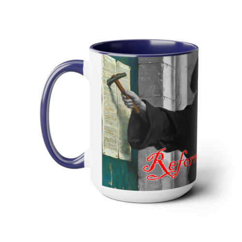 Reformation Day - Two-Tone Coffee Mugs, 15oz