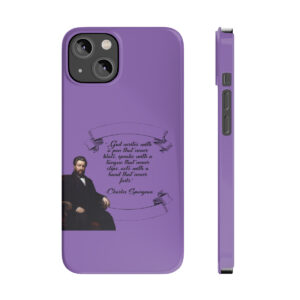 spurgeon-god-writes-with-a-pen-that-never-blots-purple-iphone-slim-phone-case-options