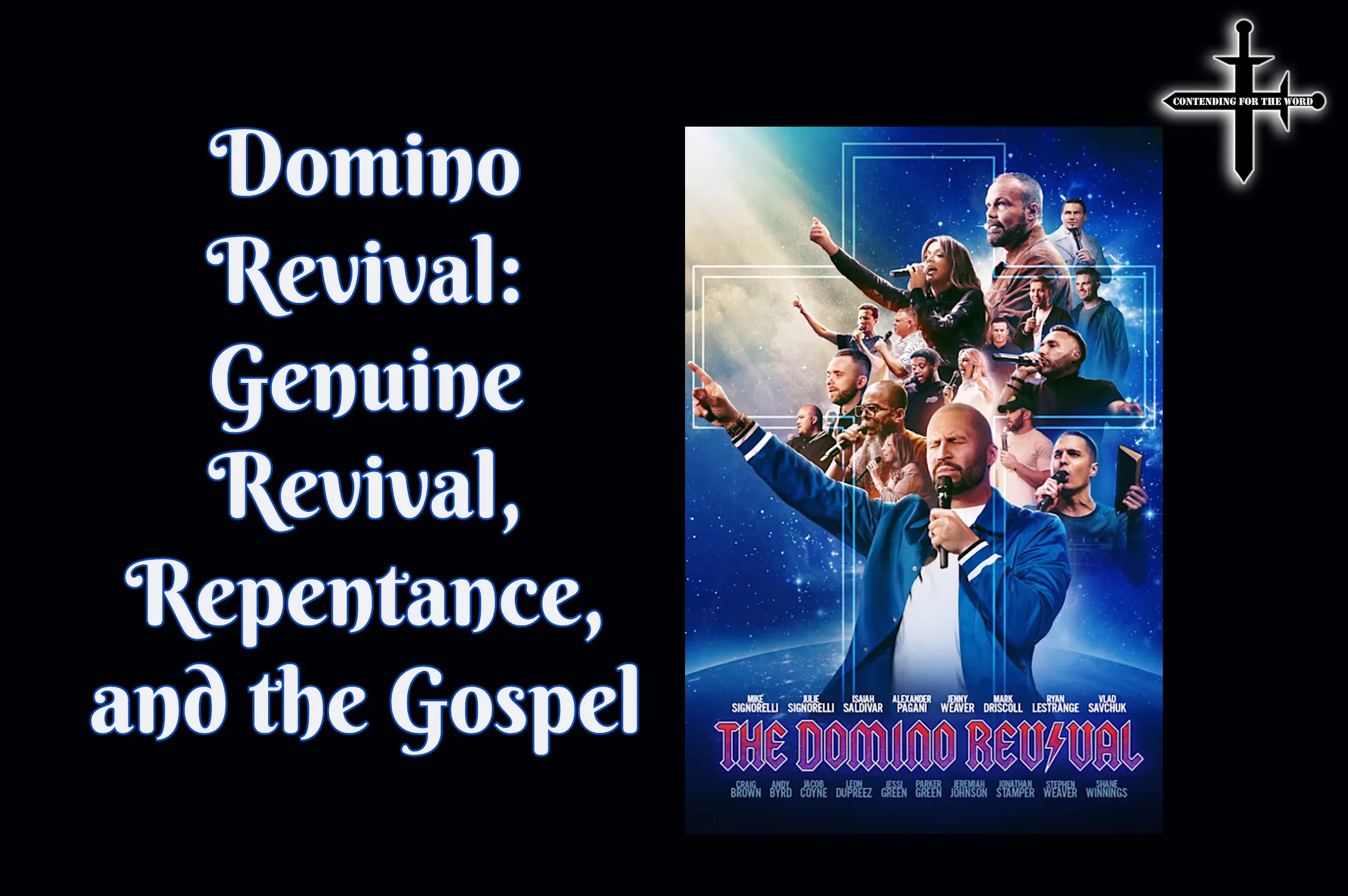 Domino Revival Genuine Revival Repentance and the Gospel