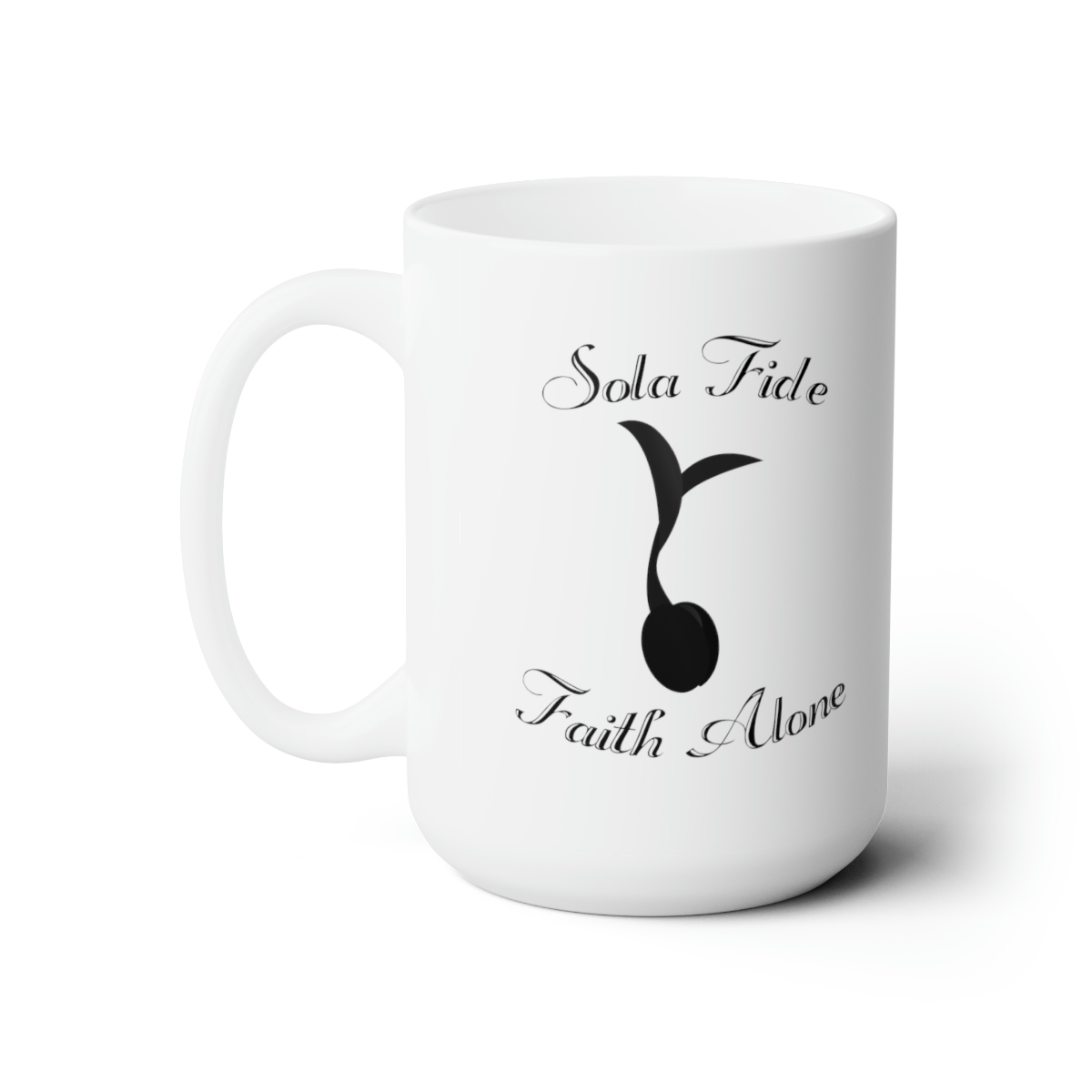 Sola Fide Ceramic Mug 15oz