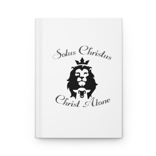 Sola Christus Hardcover Journal Matte