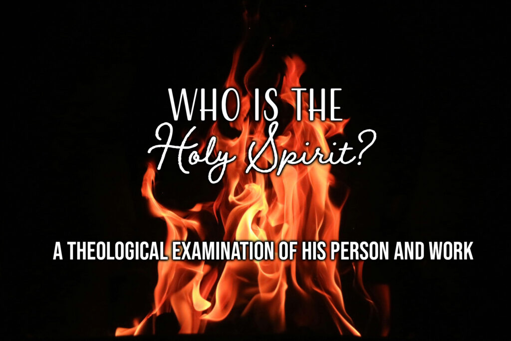 Who is the Holy Spirit? A Theological Examination of His Person and Work 1 Who is the Holy Spirit? A Theological Examination of His Person and Work 1