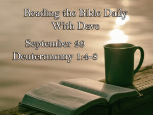 Reading the Bible Daily with Dave 131 Reading the Bible Daily with Dave 130