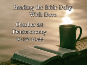Reading the Bible Daily with Dave 101 Reading the Bible Daily with Dave 100