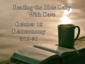 Reading the Bible Daily with Dave 112 Reading the Bible Daily with Dave 111
