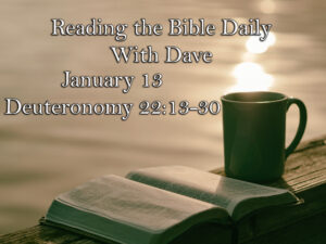Reading the Bible Daily with Dave 85 Reading the Bible Daily with Dave 84