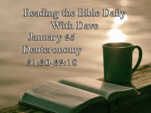 Reading the Bible Daily with Dave 73 Reading the Bible Daily with Dave 72