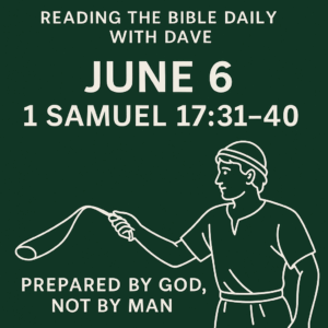 Screenshot of content planning and SEO discussion for a Bible study and podcast ministry.