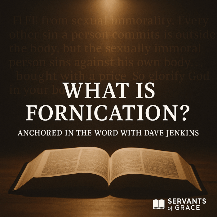 Phorication What Is Fornication? A Biblical and Theological Answer