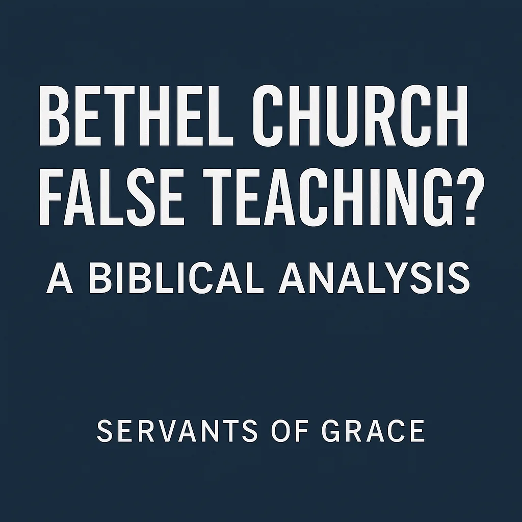 Bethel Church false teaching – Servants of Grace